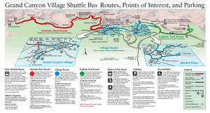 Grand Canyon National Park Map