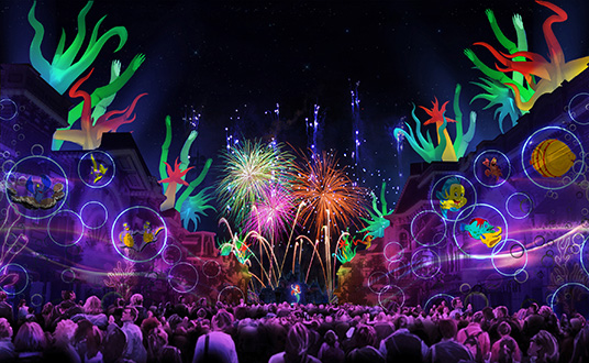 Disneyland 60jaar diamant Disneyland Forever Fireworks