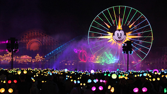 Disneyland 60jaar diamant World Of Color
