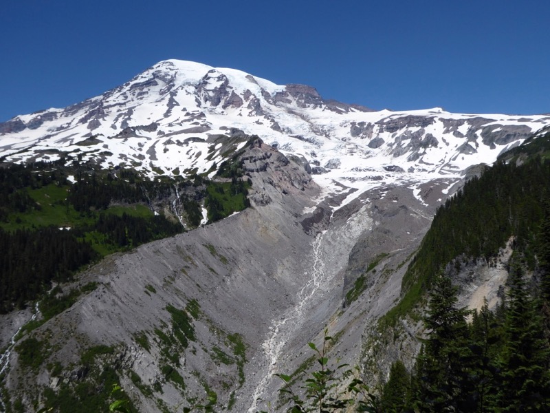 Mount Rainier National Park Nisqually Glacier