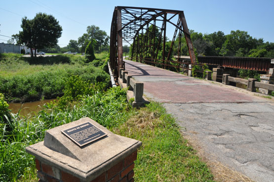 Route66 Oklahoma Rock Creek Bridge