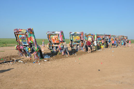 Route66 Texas Cadillac Ranch